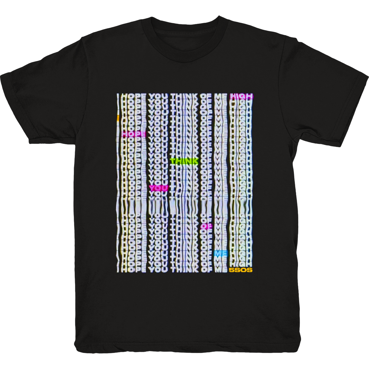 THINK OF ME TEE BLACK