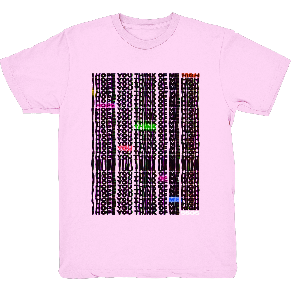 THINK OF ME TEE PINK