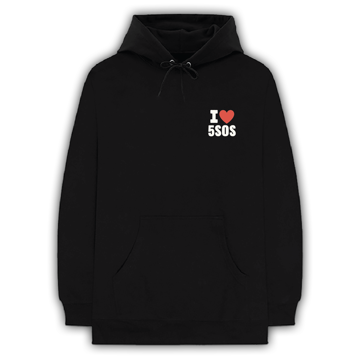 I <3 5SOS EMBROIDERED HOODIE