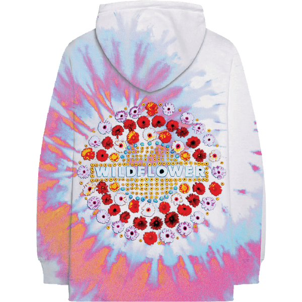 WILDFLOWER TIE-DYE HOODIE