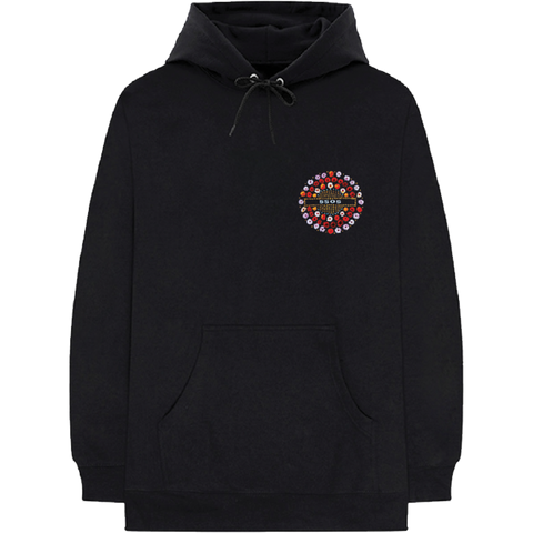 WILDFLOWER BLACK HOODIE
