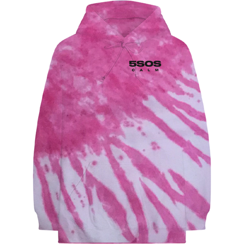 PINK TIE-DYE HOODIE